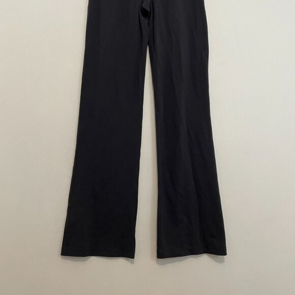 PATAGONIA Pliant Pants Solid Black Geometric Waistband Pull On Active Yoga Pants - Picture 5 of 16